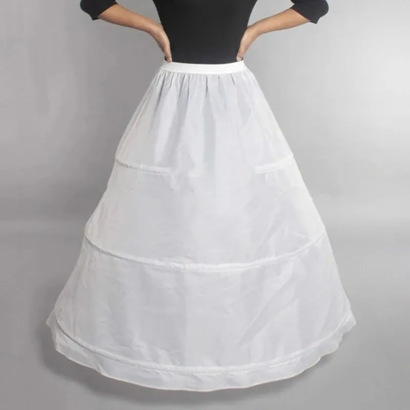 Underskirt Petticoat For Wedding Dress Elastic Band Lace Up