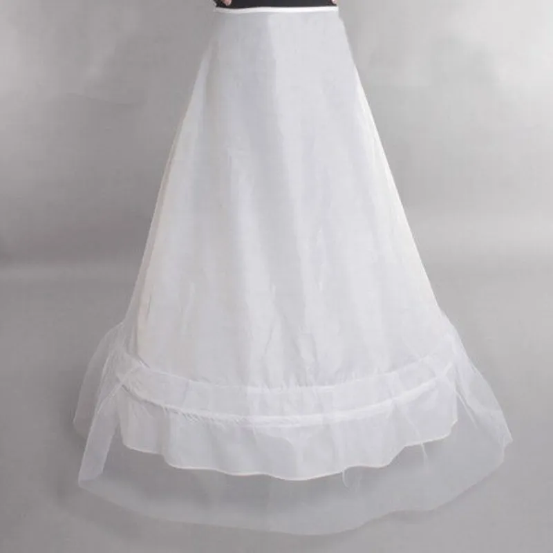 Underskirt Petticoat For Wedding Dress Elastic Band Lace Up