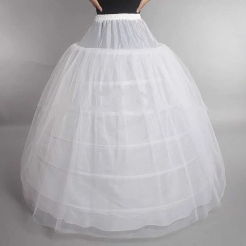 Underskirt Petticoat For Wedding Dress Elastic Band Lace Up