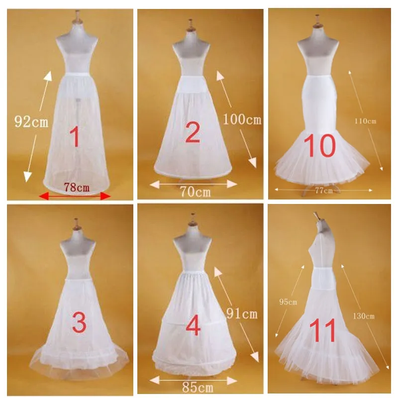 Underskirt Petticoat For Wedding Dress Elastic Band Lace Up