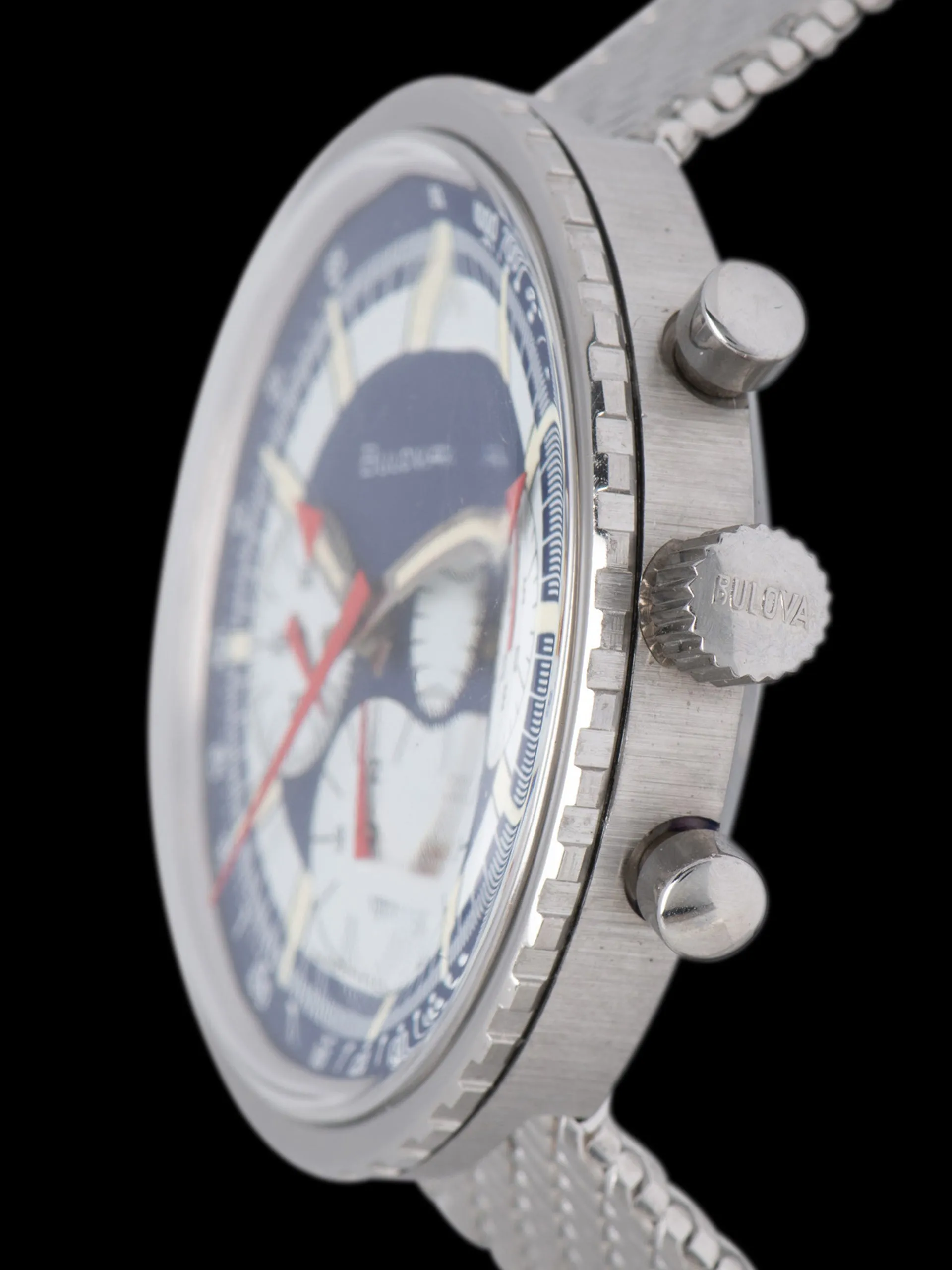 *Unpolished* 1970 Bulova Chronograph C "Stars & Stripes"