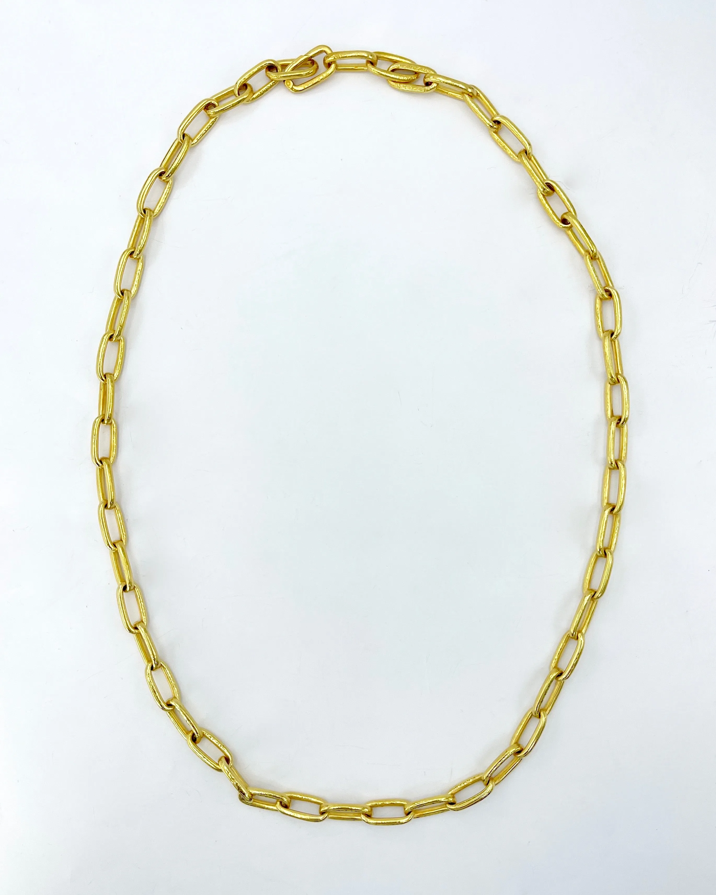 Vaubel Designs Small Oval Link Chain Necklace