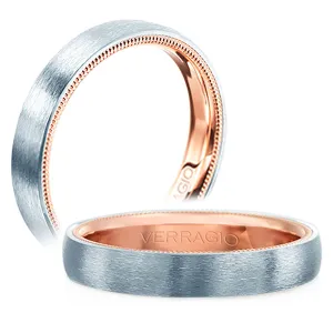 Verragio Brush Finish Men's Wedding Band