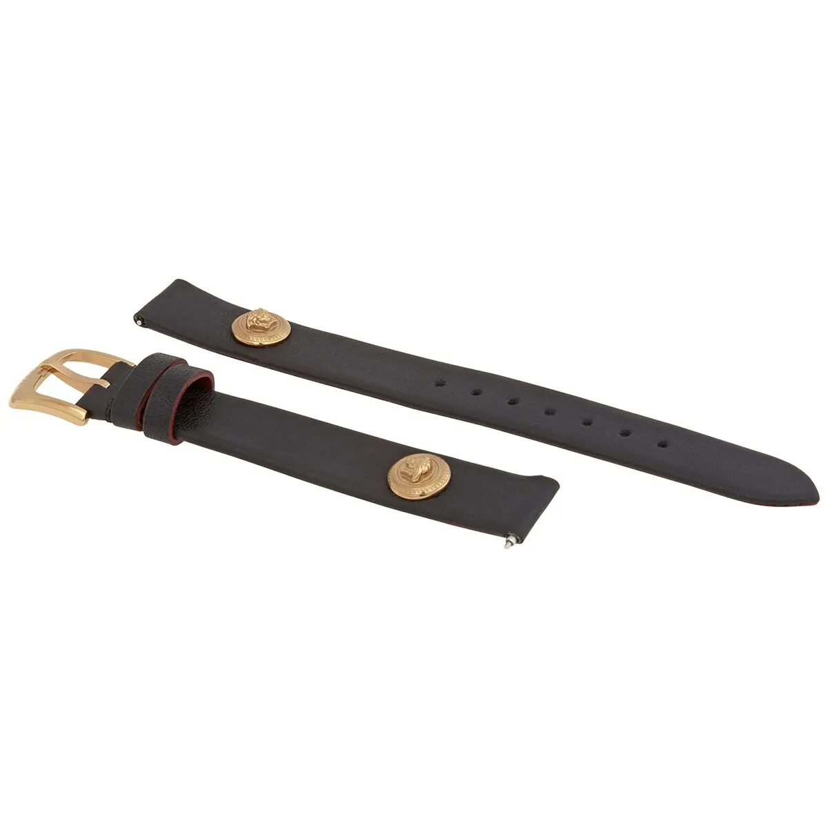 Versace Medusa Stud Icon Quartz Rose Gold Dial Ladies Watch VERF00418