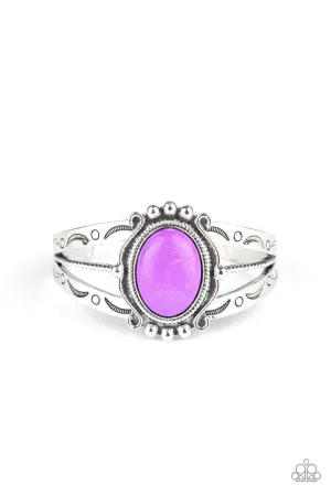 Very TERRA-torial Purple Paparazzi Bracelet