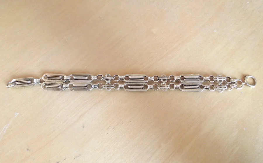 Victorian Fob Chain - 18K Yellow Gold - Perfect Bracelet