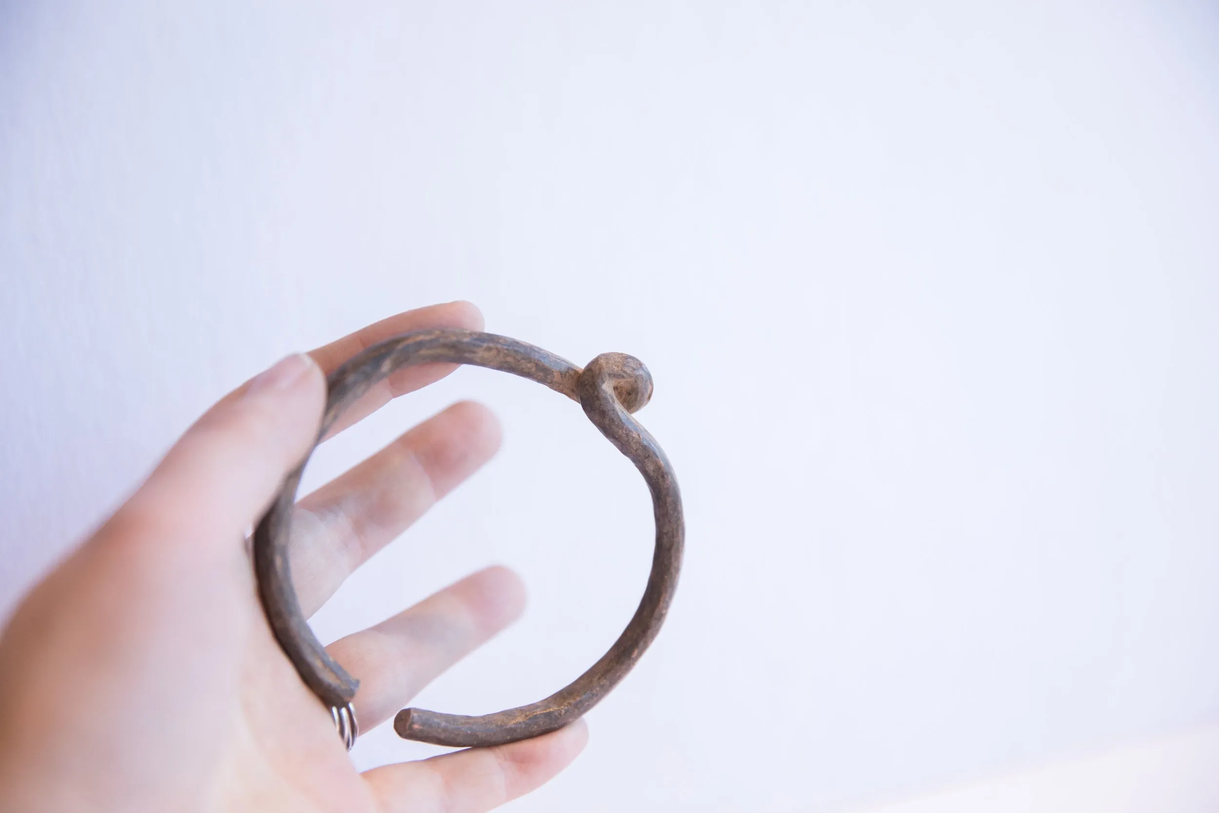 Vintage African Knotted Cuff Bracelet
