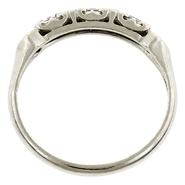 Vintage Diamond Wedding Band