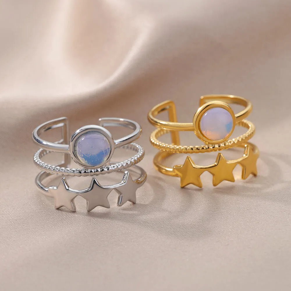 Vintage Opal Rings For Women