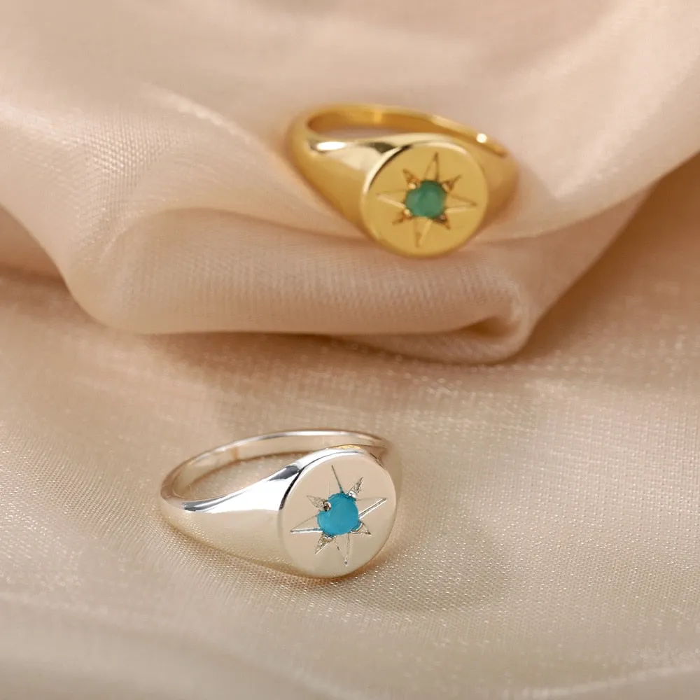 Vintage Opal Rings For Women