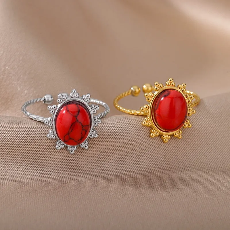 Vintage Opal Rings For Women