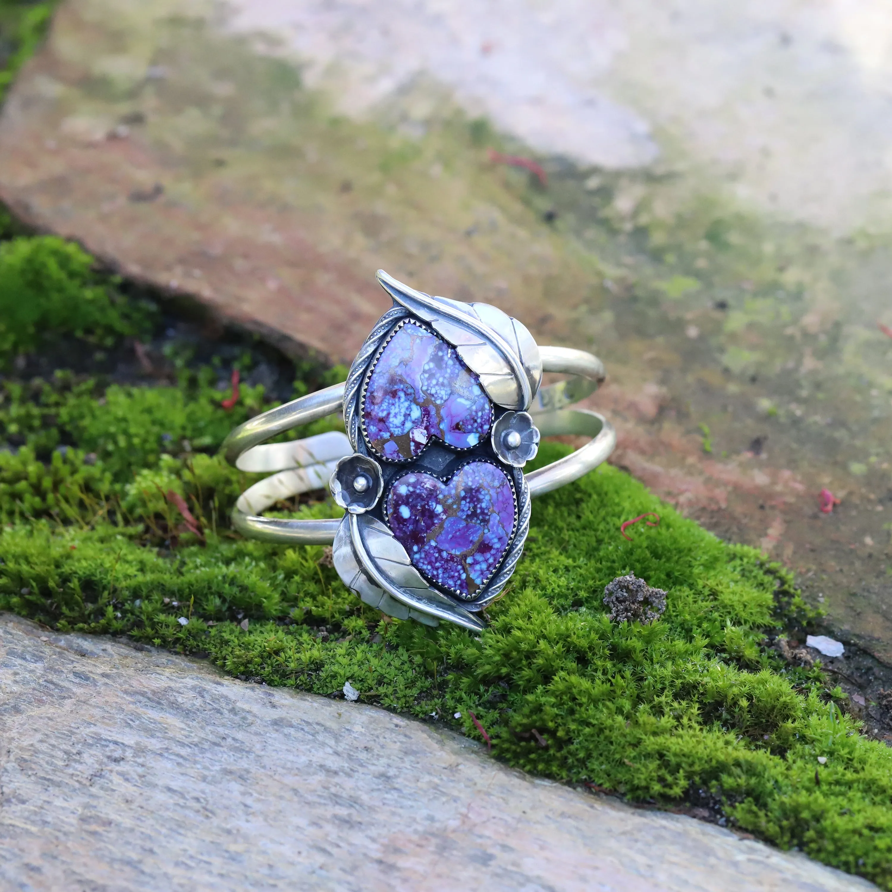 Wear Your Heart Flora Statement Cuff