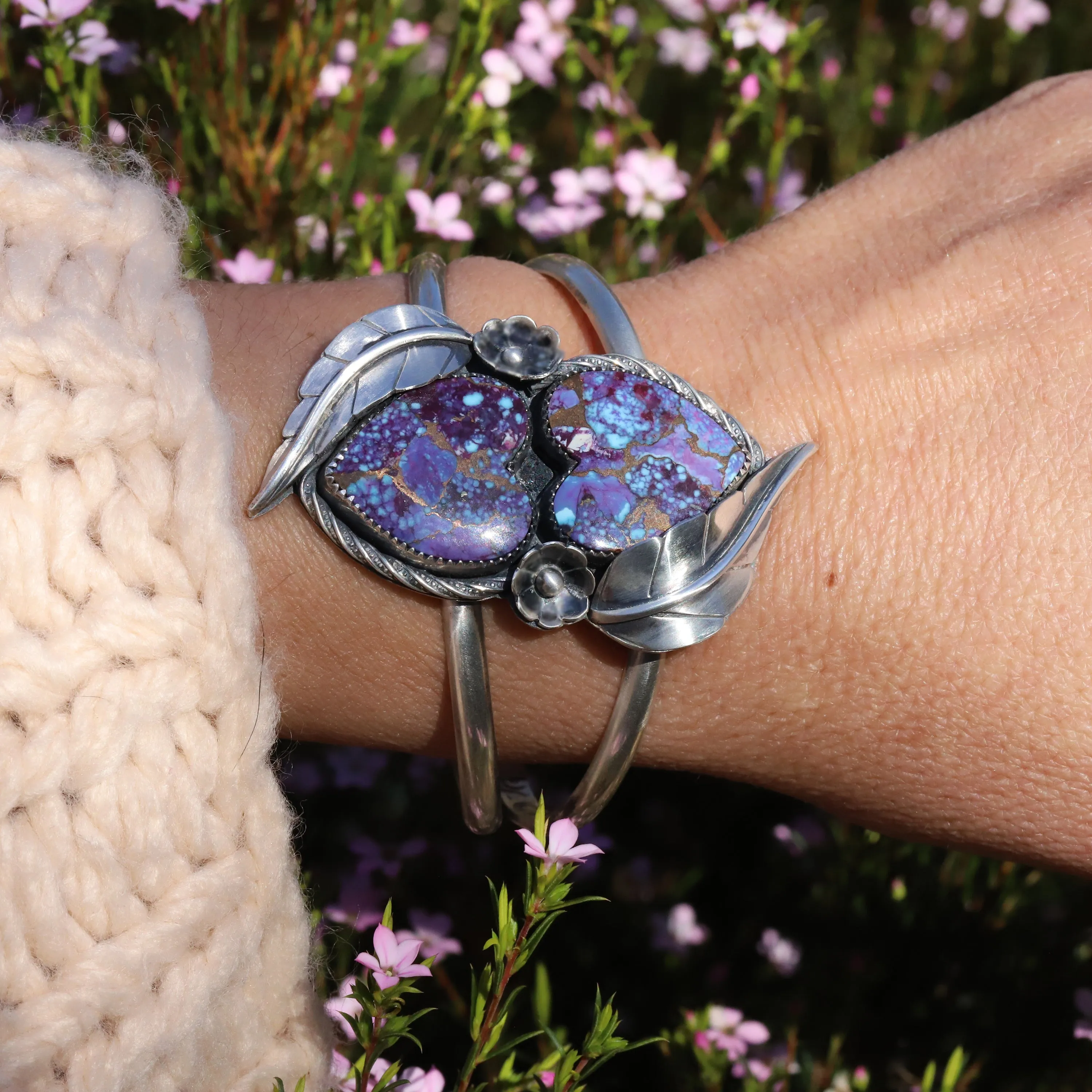 Wear Your Heart Flora Statement Cuff