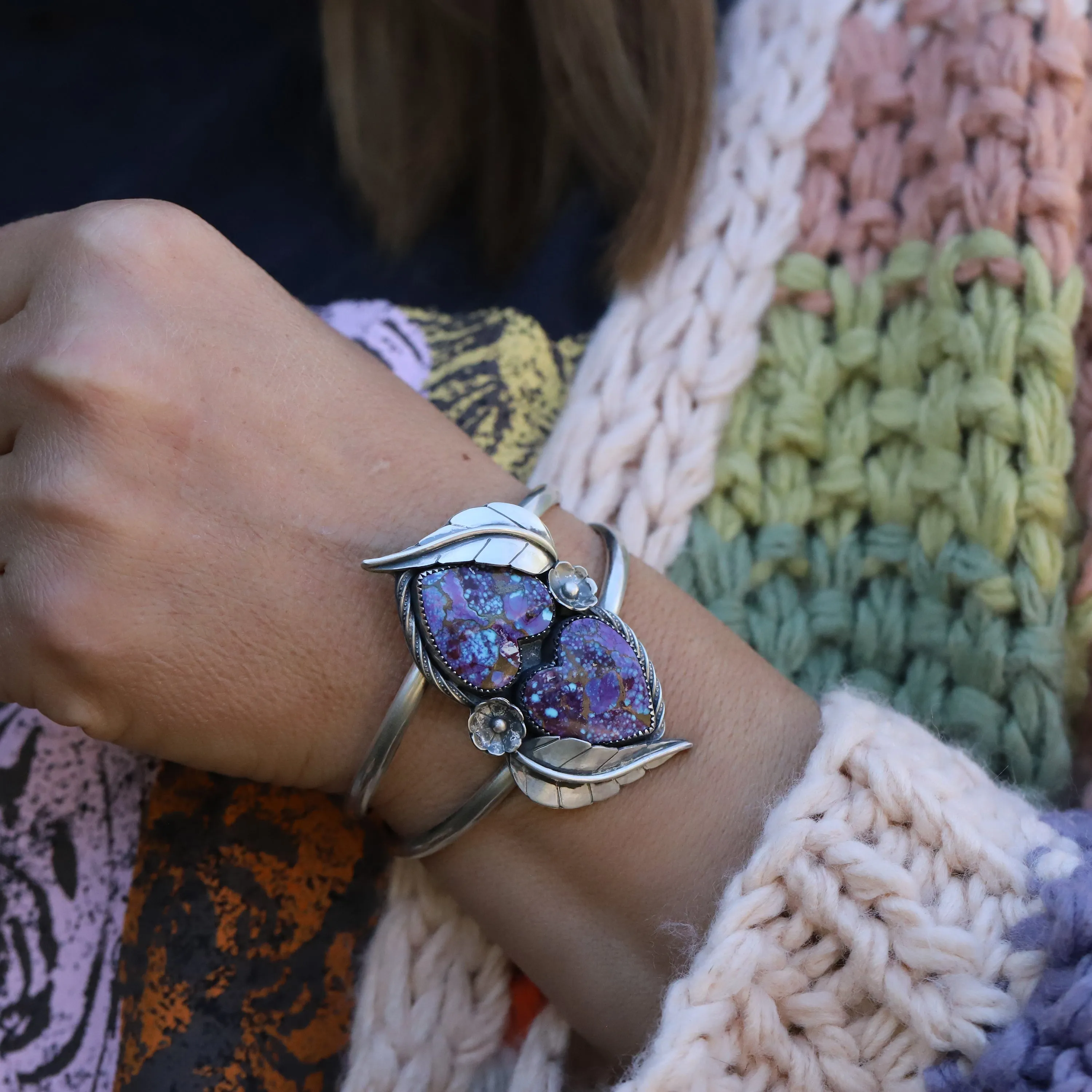 Wear Your Heart Flora Statement Cuff