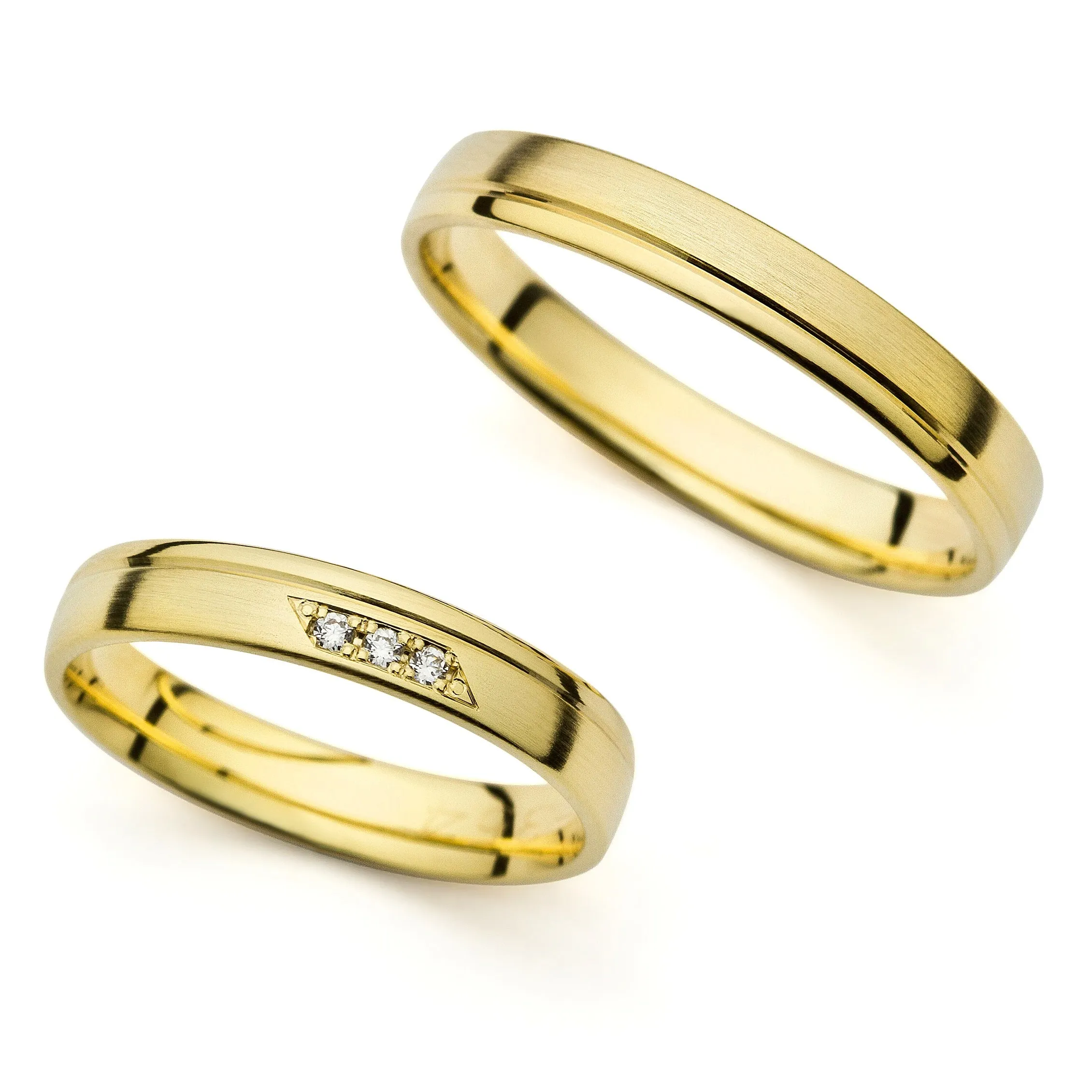 Wedding Band Set (Promise Rings) 354