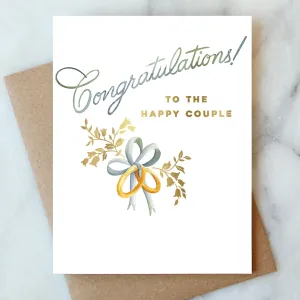 Wedding Rings Greeting Card | Wedding Card