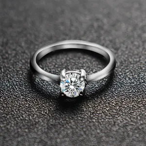 Zircon Wedding Duo - Sparkling Love Rings