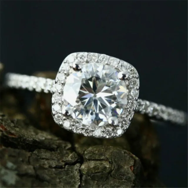 Zircon Wedding Ring
