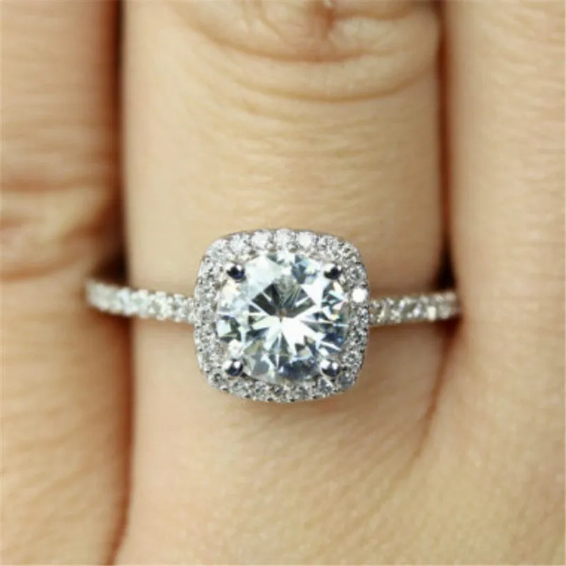 Zircon Wedding Ring