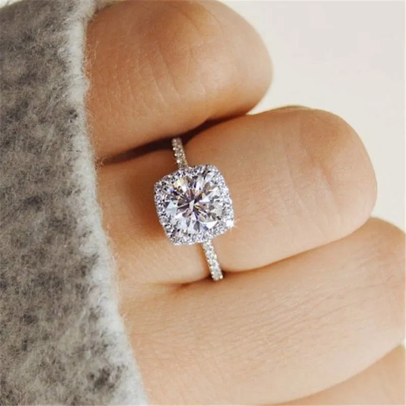 Zircon Wedding Ring